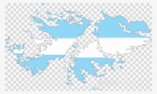 Map Clipart Falkland Islands Falklands War Malvinas - Islas Malvinas Argentinas Png