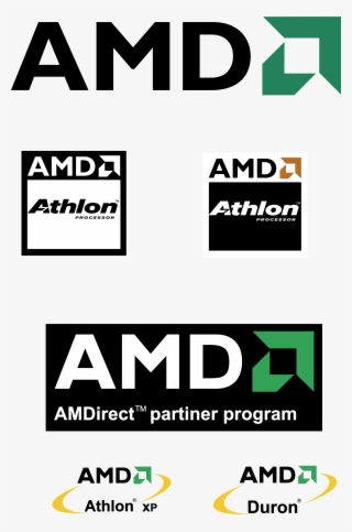 Amd Logo Transparent Vector Freebie Supply Png Transparent - Frozencpu Amd Athlon Thunderbird Case Badge