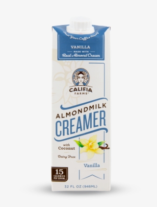Almondmilkcreamer Vanilla - Califia Farms - Almond Milk Creamer Vanilla - 32 Oz.