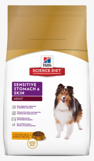 Science Diet Adult Sensitive Stomach & Skin Dog Food - Hill's Science Diet Adult Dog Sensitive Stomach
