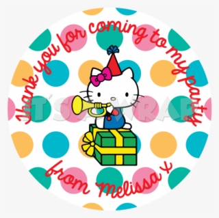 Hello Kitty Sweet Cone Stickers - Hello Kitty