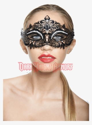 Enchanted Venetian Laser Cut Metal Crown Masquerade