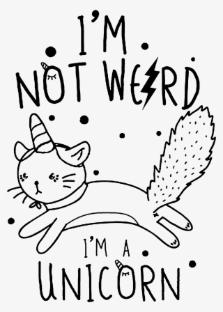 I Am Not Weird,cute Magical Unicorn - Am Not Weird I Am A Unicorn Journal