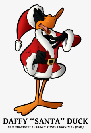 Looney Tunes Clip Art For Christmas - Merry Christmas Daffy Duck