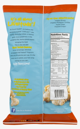 Good Health® Half Naked™ Popcorn, Buffalo Blue - Good Health Half Naked Popcorn