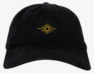 Black Dad Hat W/ Embroidered Sun Logo - Valentino Khan Shirt