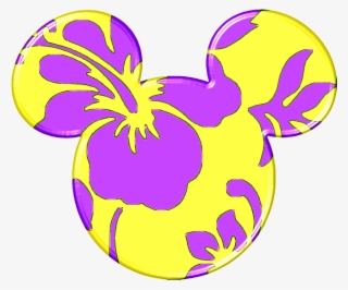 Mickey Heads Hawaiian Style