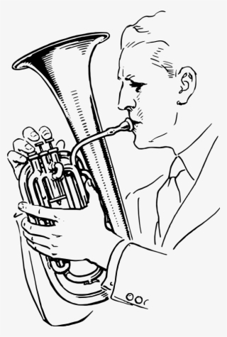 Playing Alto Horn Png