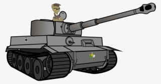Vector Tanks Cartoon Svg - Tank Tiger Png