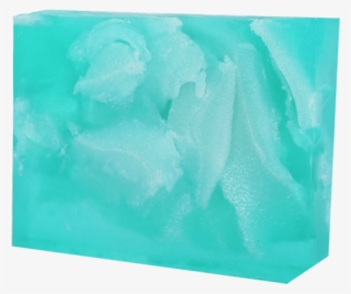 Aquamarine Glycerin Soap Bar - Painting