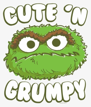 Sesame Street Cute N Grumpy Baby Bodysuit - T-shirt