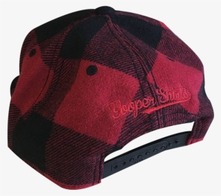 Hat - "u - P - Silhouette" Black/red Plaid 3d Puff - Baseball Cap
