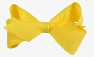 Blue And Gold Hair Bowsmen39s Knitted Royal Blue Bow - Yellow Ribbon Bow Png