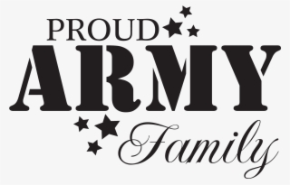 Proud Army Family Family Wall Quotes, Vinyl Wall Quotes, - Caesars Army