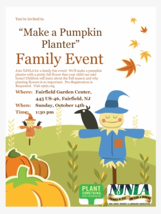 Children Will Learn About The Fall Season And Why Planting - Halloween Party For Charity