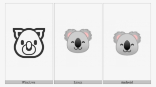 Koala On Various Operating Systems - Cartoon