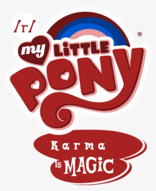 Karma, Logo, Logo Edit, My Little Pony Logo, Reddit, - Heart My Little Pony