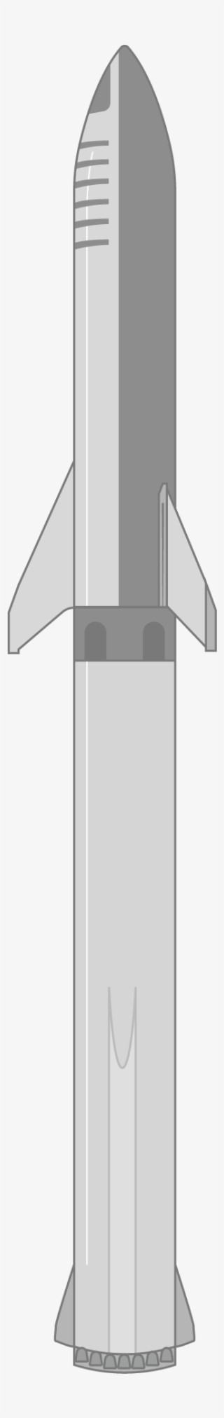 As Tall As - Spacex Starship