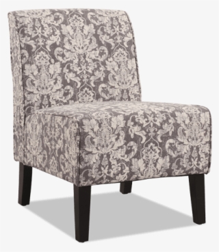 Linon Coco Grey Damask Accent Chair (coco Accent Chair