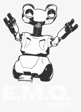 Eureka Emo Pullover Hoodie - Cartoon