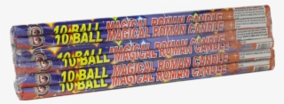10 Ball Magical Roman Candle - Sparkler