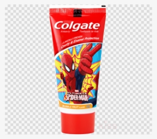 Colgate Spiderman Toothpaste Clipart Colgate Toothpaste - Colgate Spider Man Toothpaste