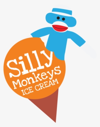 Silly Monkey's Ice Cream Wanted A Simple And Bright - Monkey & Robot