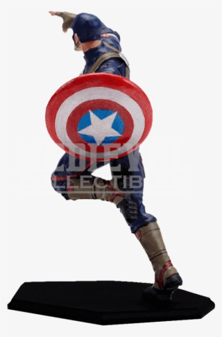 Capitão América Estatueta De Os Vingadores Em Miniatura