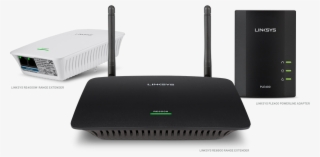 Stay Connected Across Your Home - Linksys Re4100w-4a N600 Pro Dual-band Wifi Range Extender