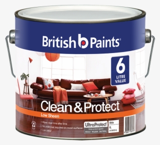 British Paints Clean & Protect Low Sheen Creates A - British Paints