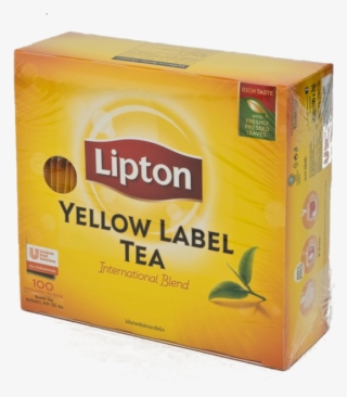 Lipton Tea Powder Instant Tea Drink Pack 100 ฺbags - Lipton Yellow Label 100s