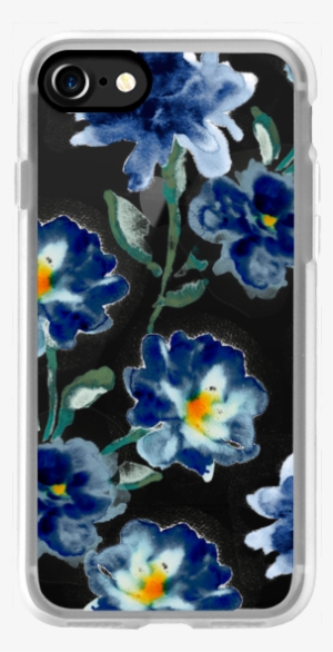 Blue Watercolor Clear Iphone Case Iphone 7 Case And