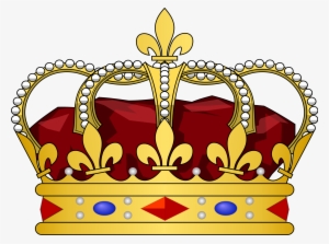 Tilted King Crown Clip Art - King Of France Crown