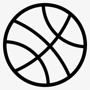 basketball outline clipart