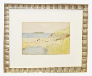 Vintage Water & Landscape Watercolor - Picture Frame