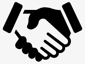 Black Hands Png - Shaking Hands Icon Png