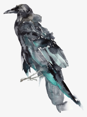 Creative Bird Ink Painting Transparent Watercolor - Watercolor Painting