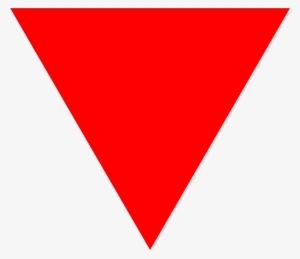 Open - Red Triangle Upside Down