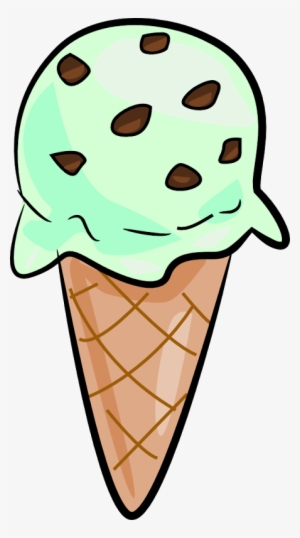 Clipart Food Ice Cream - Mint Ice Cream Clipart