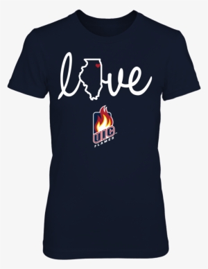 Uic Flames - T-shirt