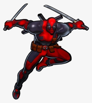 Deadpool Marvel Vs Capcom 3 Winpose Render Art - Ultimate Marvel Vs Capcom 3 Deadpool Png