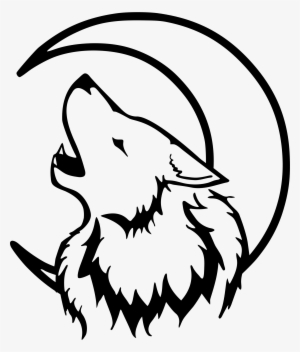 This Free Icons Png Design Of Crescent Moon Wolf