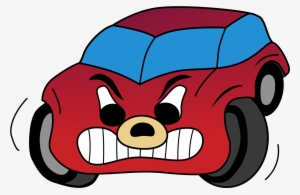 This Free Icons Png Design Of Comic Red Angry Car