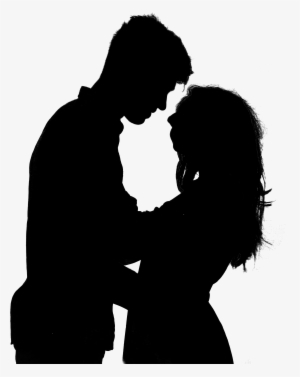 Couple Silhouette Png Transparent Image - Man And Woman Silhouette Png