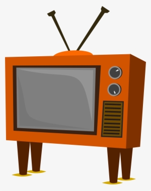 Graphic Free Stock Funky Old Big Image - Tv Clipart Png