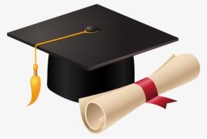 Jpg Transparent Library And Diploma Png Clip Art Gallery - Graduation Hat And Diploma Png