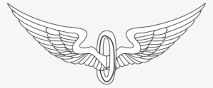 Small - Eagle Wings Logo White