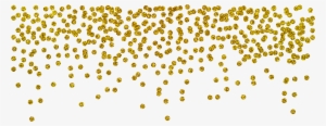 Gold Sparkles Png - Silver Glitter Confetti Png