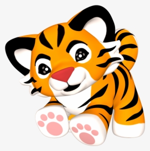 Best Baby Tiger Clipart - Tiger Cubs Clip Art