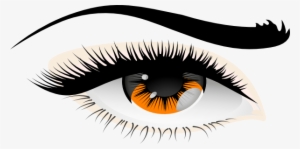 More Golden Eyes Clip Art - Eye Clip Art